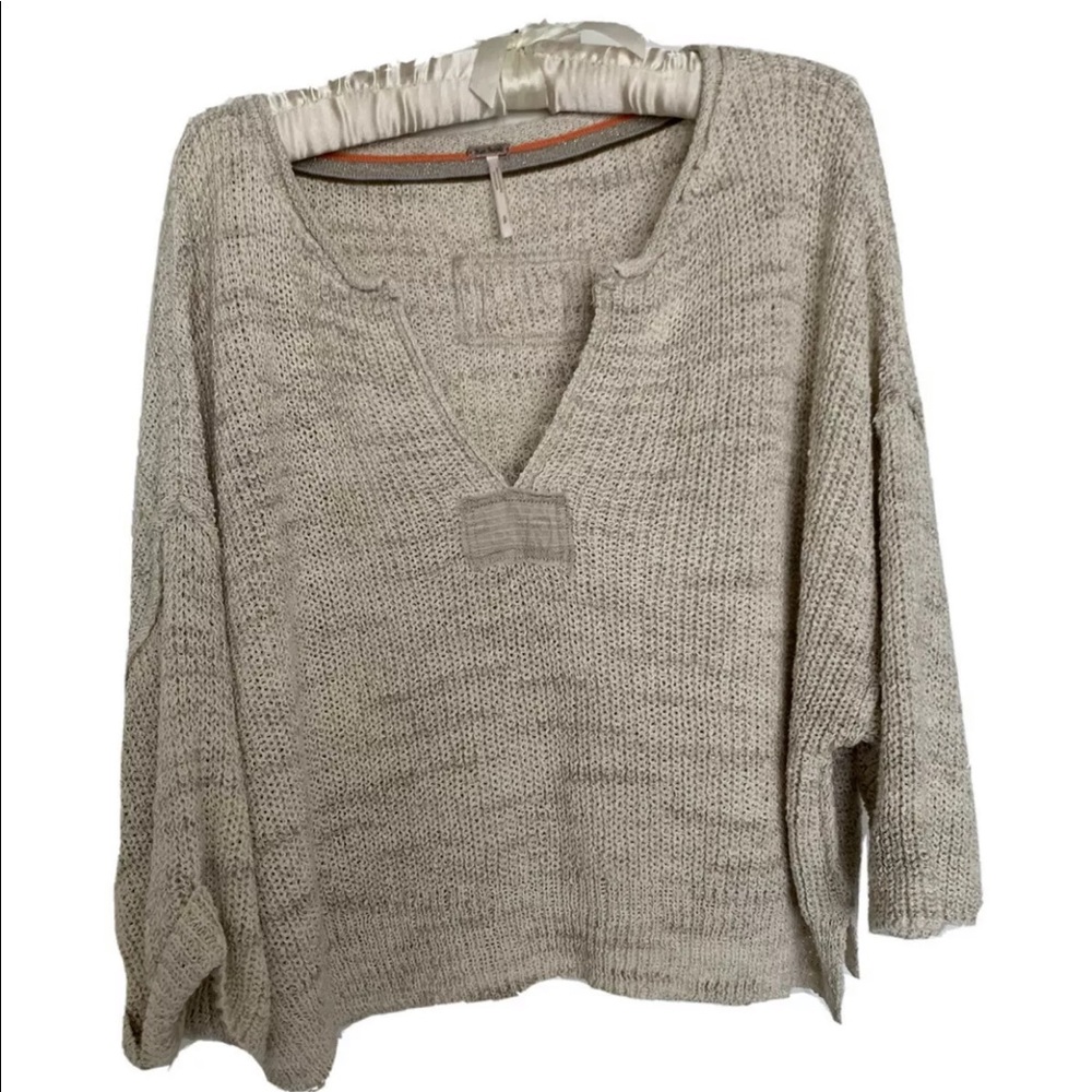 Free People Crochet Summer Sweater